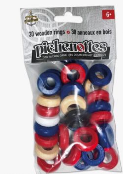 PICHENOTTES 30 ANNEAUX EN BOIS
